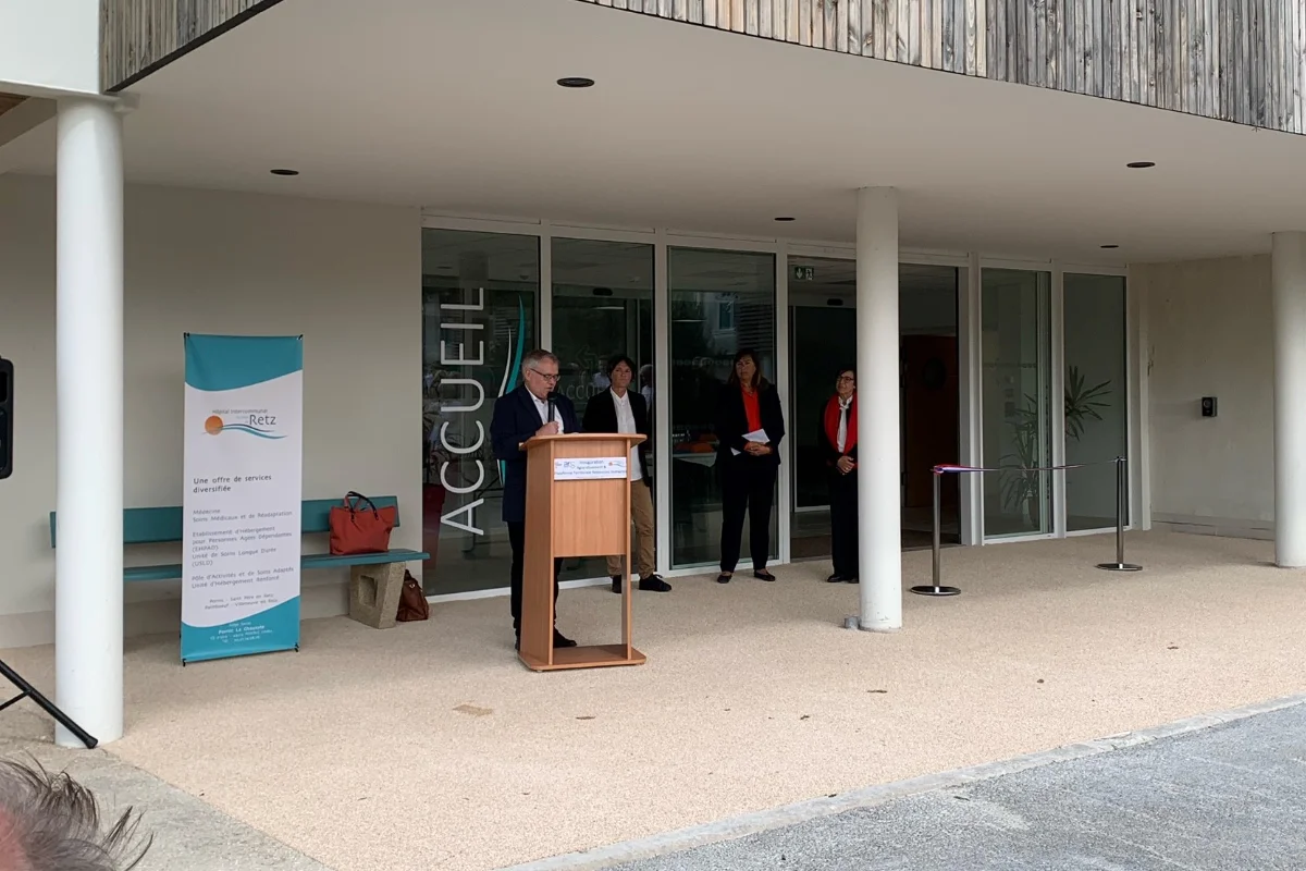 Inauguration Côté Soin, Discours de M. Fillaut, directeur de l'HIPR.