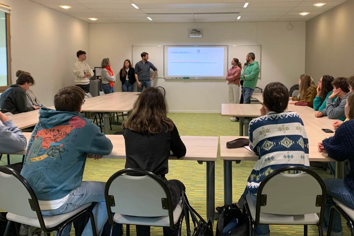 Témoignage de professionnels au Lycée de Pornic
