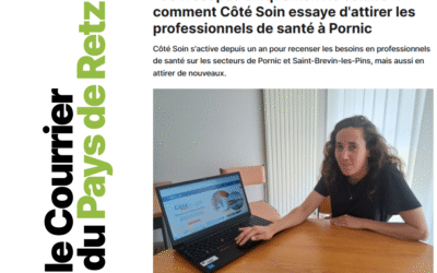 Côté Soin interviewé par le Courrier du Pays de Retz 📢