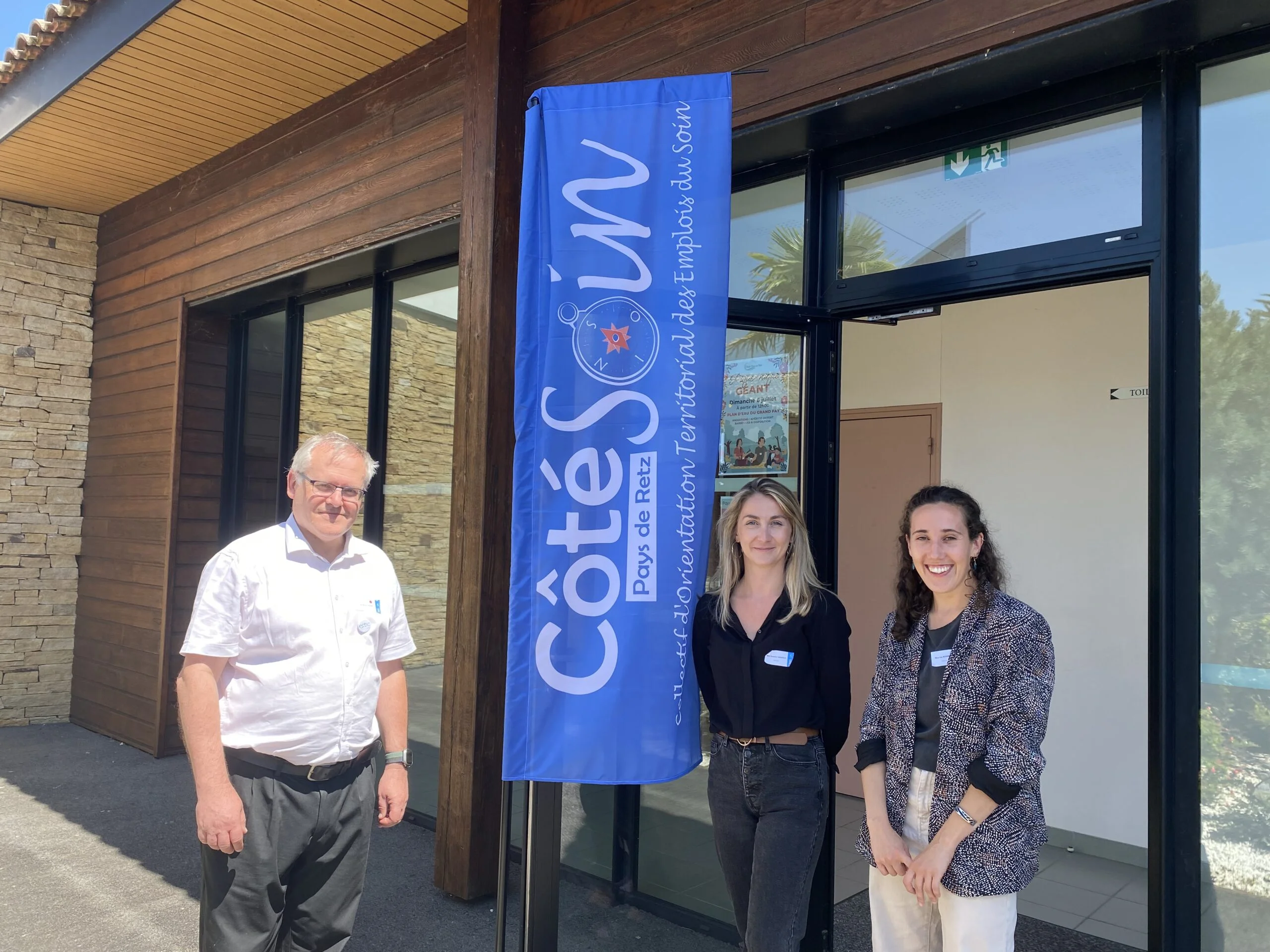 Côté Soin, Thierry FILLAUT, Inès BOUHALLAB et Suzanne GODEFROY