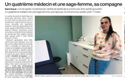 Côté Soin accompagne l’installation d’une sage-femme et d’un médecin 🤝