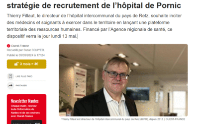 Article Ouest France un nouveau dispositif pour « Aller vers les candidats potentiels » 📰